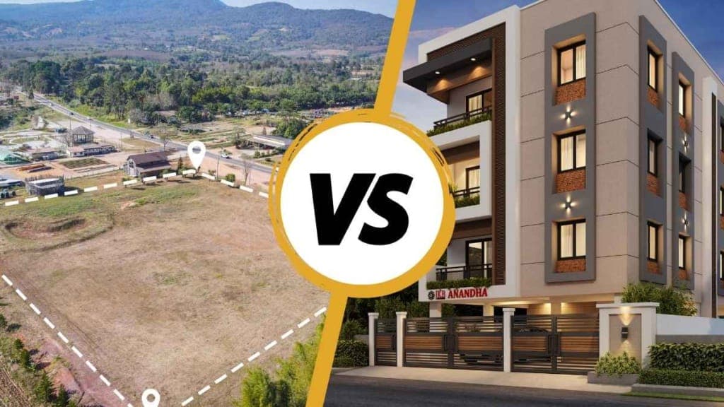real estate investment land vs apartments