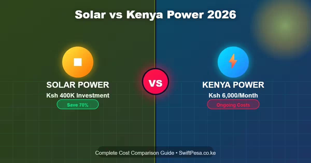 solar vs kenya power comparison