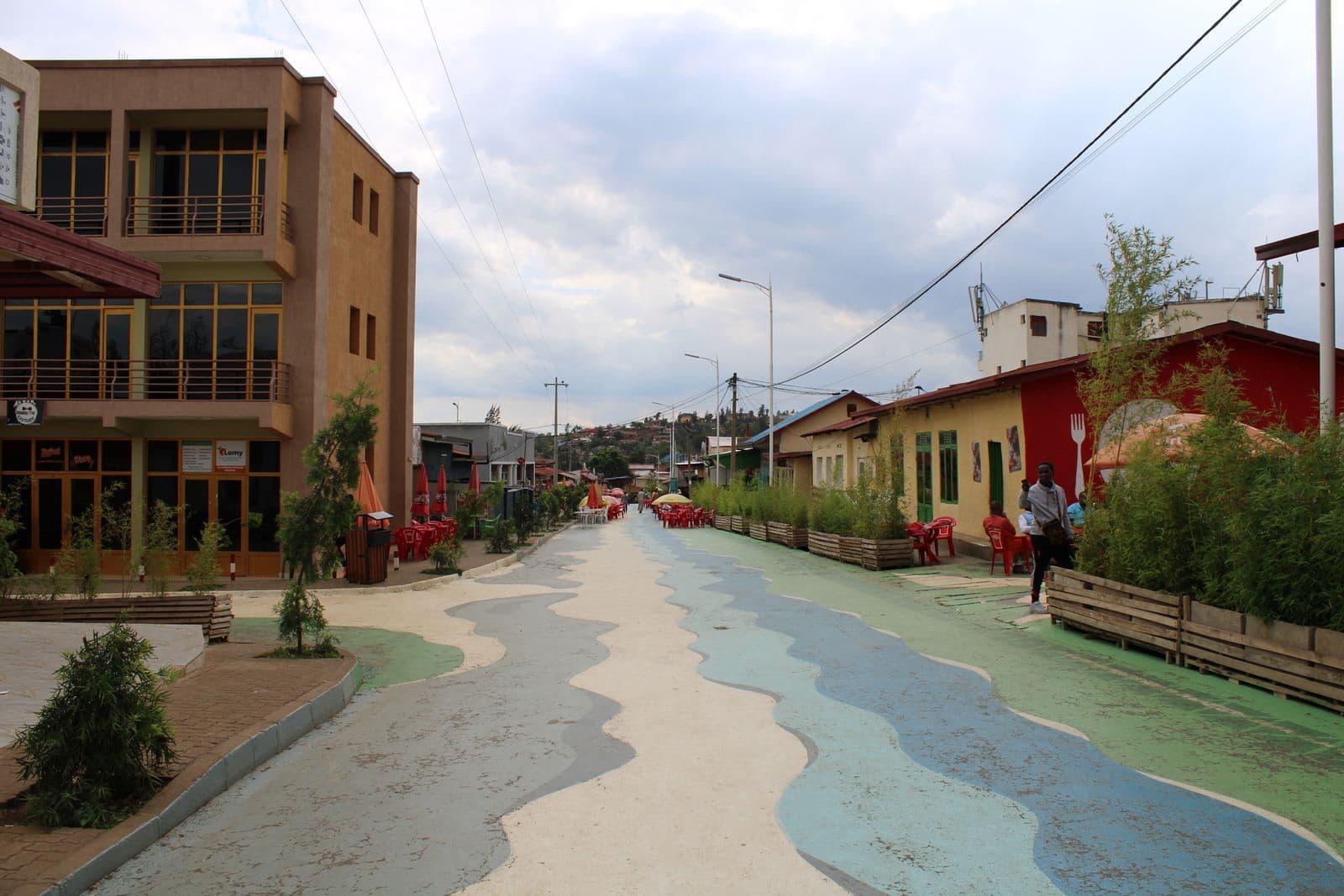 Street scene in Nyamirambo, Kigali, Rwanda